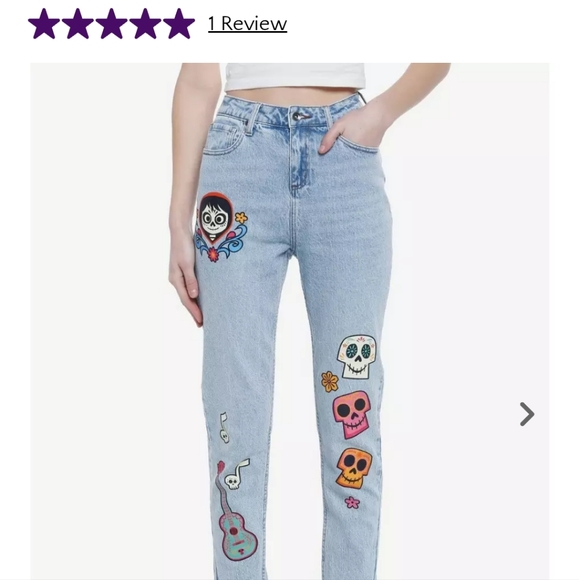 Her Universe Disney's Coco Mom Jeans - Sz 20w - Picture 1 of 6
